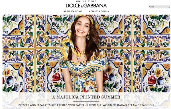 Dolce & Gabbana are inspired by Vietri ceramics and to the Amalfi Coast  colors in their collection Summer 2016 - Vietri céramique - l'excellence  made in Italy