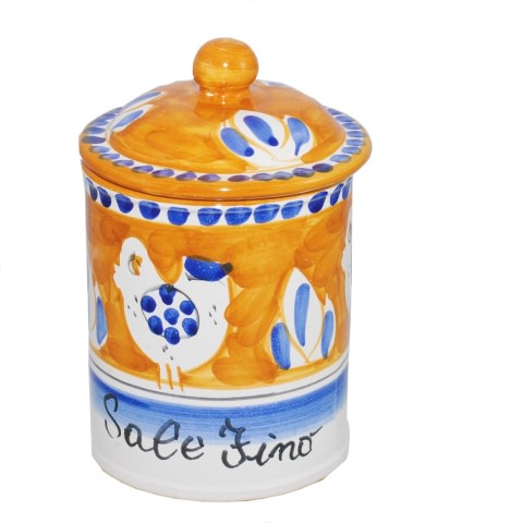 Barattolo da cucina in ceramica Primavera - Materia Ceramica Perugia