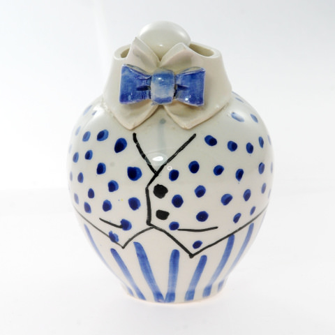 Salvadanaio in ceramica Vietrese - simpatico anche come bomboniera