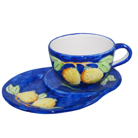 Tazza da latte - Decoro Limoni