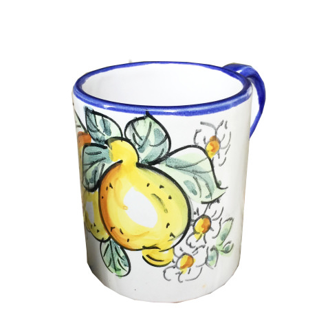 Tazza tipo Mug da Tè o caffè Americano Decoro Limoni