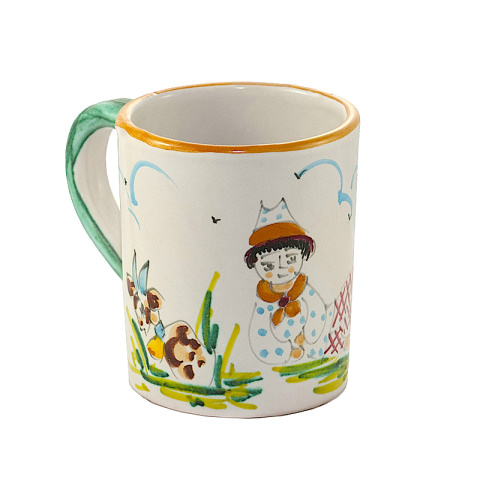 Tazza tipo Mug - Decoro Contadino