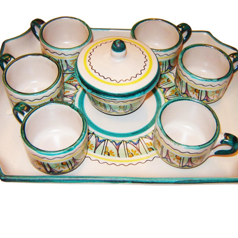 Tazzine da Caffè - Decoro Geometrico