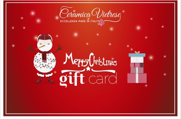 Gift Card Ceramica Vietrese: the gift card appropriated for every occasion 
