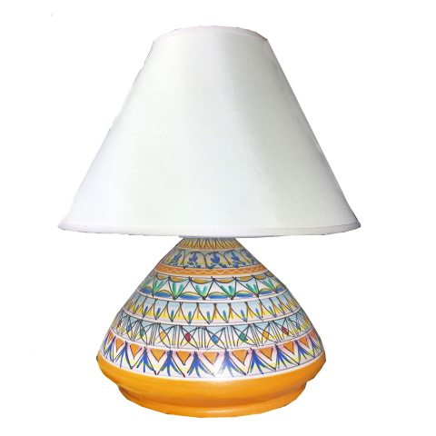 Lampada lume con base a Piramide