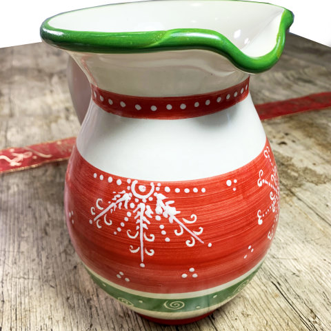 Brocca caraffa panciuta in Ceramica di Vietri