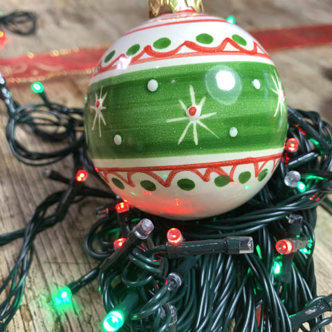 Pallina di  Natale - Decoro Stelle