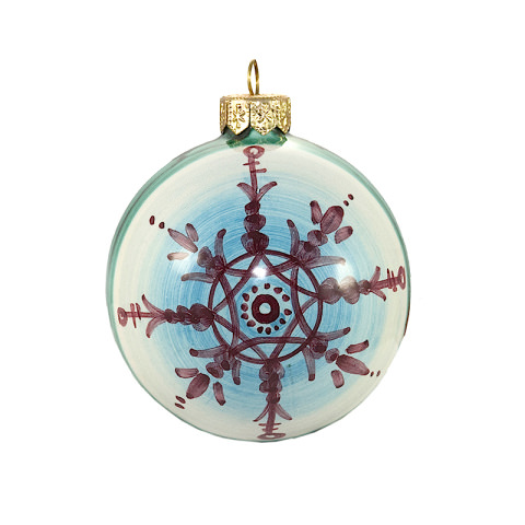 Pallina di  Natale in vari decori