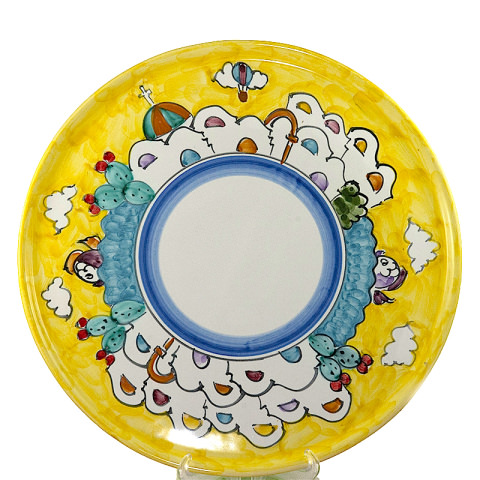 Piatti Pizza  Decoro Casette