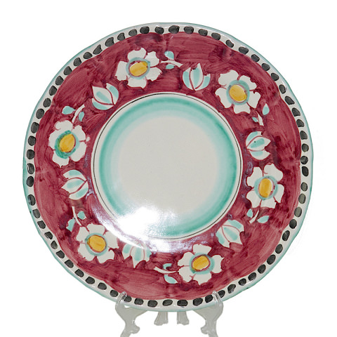 Décor De Fleurs De Plats De Type Vietri