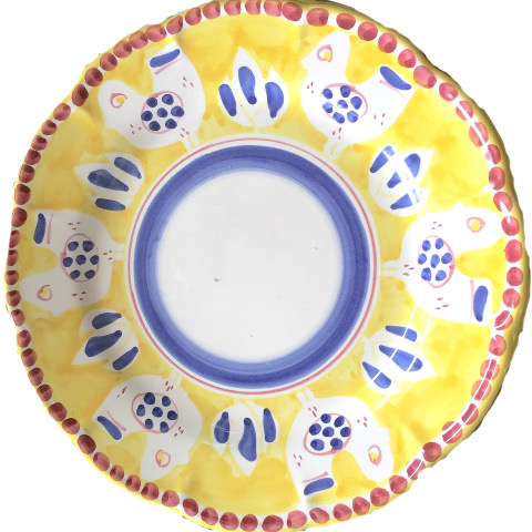 decoration animals mezzo fondo jaune