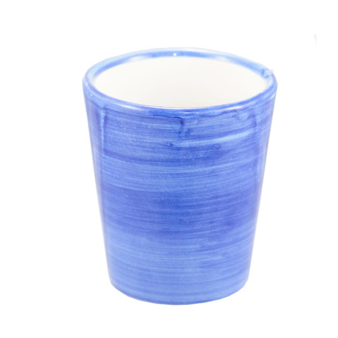 Bicchiere in ceramica di Vietri, colorati.