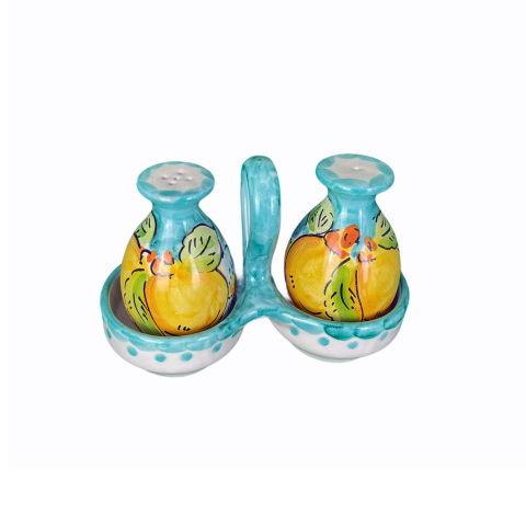 Ensemble Sel et Poivre - Décor Citrons
