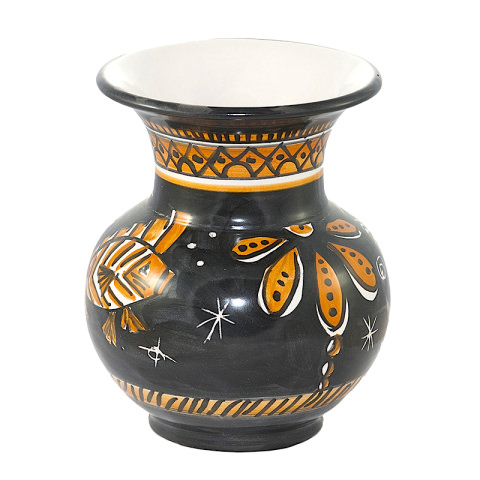Vaso panciuto porta fiori