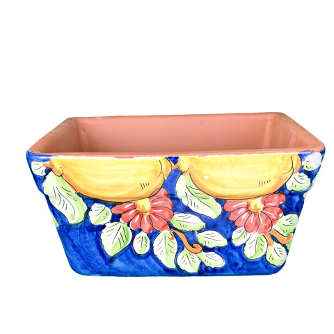 Jardinera para plantas y flores en cerámica de Vietri